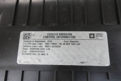 2016 Chevrolet Express 2500