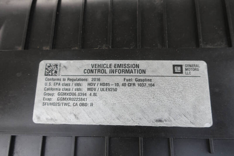 2016 Chevrolet Express 2500