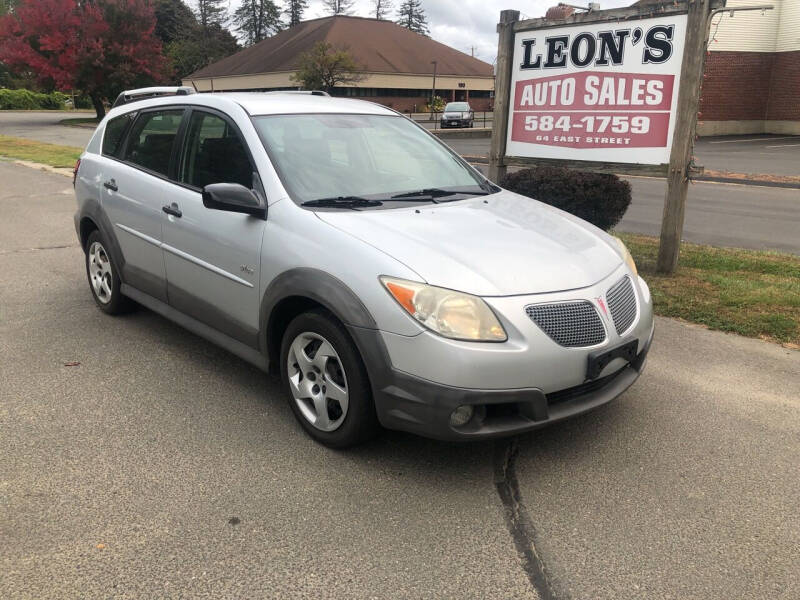 2007 Pontiac Vibe for sale at Leon's Auto Sales in Hadley MA