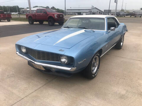 1969 Chevrolet Camaro for sale at Jim Elsberry Auto Sales in Paris IL