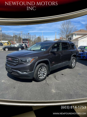 2017 GMC Acadia for sale at NEWFOUND MOTORS INC in Seabrook NH