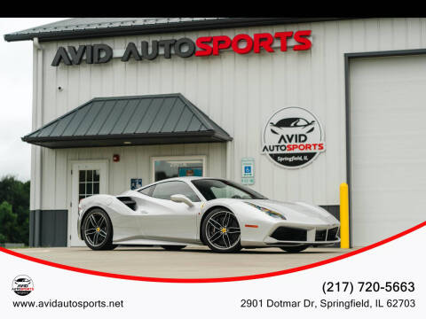 2017 Ferrari 488 GTB for sale at AVID AUTOSPORTS in Springfield IL