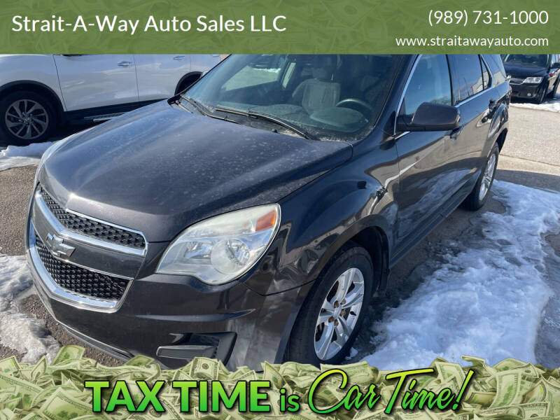 2013 Chevrolet Equinox for sale at Strait-A-Way Auto Sales LLC in Gaylord MI