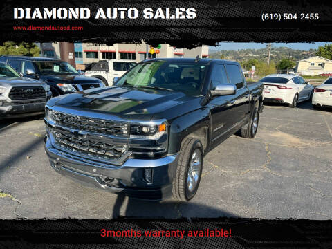 2017 Chevrolet Silverado 1500 for sale at DIAMOND AUTO SALES in El Cajon CA