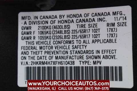 2015 Honda CR-V EX-L w/Navi