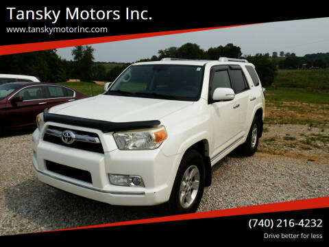 2010 Toyota 4Runner for sale at Tansky Motors Inc. in Rockbridge OH