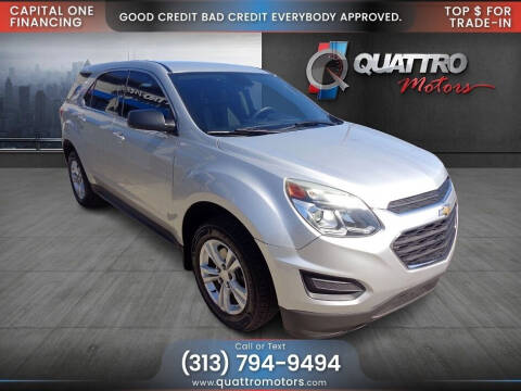 2017 Chevrolet Equinox for sale at Quattro Motors in Redford MI