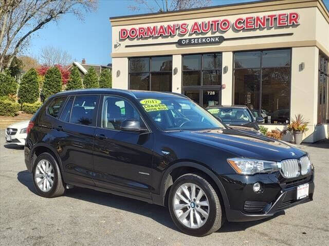 2017 BMW X3 for sale at DORMANS AUTO CENTER OF SEEKONK in Seekonk MA