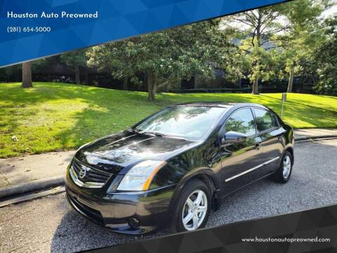 2012 Nissan Sentra for sale at Houston Auto Preowned in Houston TX