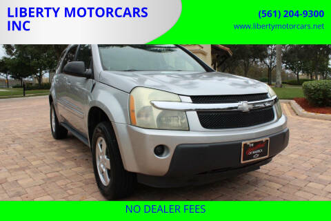 2005 Chevrolet Equinox for sale at LIBERTY MOTORCARS INC in Royal Palm Beach FL