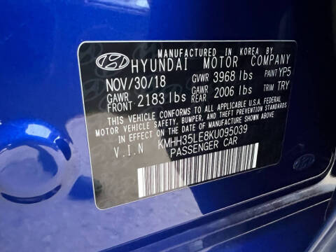 2019 Hyundai Elantra GT