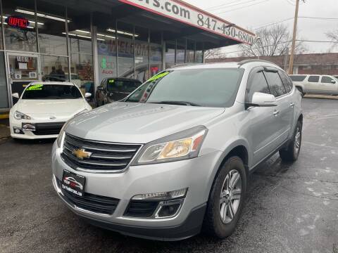 2015 Chevrolet Traverse for sale at TOP YIN MOTORS in Mount Prospect IL