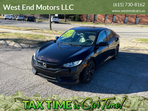 2017 Honda Civic for sale at West End Motors LLC in Nashville TN