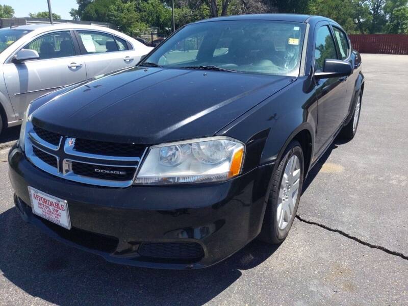 2012 Dodge Avenger for sale at Affordable Autos in Wichita KS