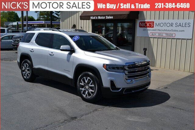 2020 GMC Acadia for sale at Nick's Motor Sales in Kalkaska MI
