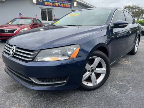 2012 Volkswagen Passat for sale at Auto Loans and Credit in Hollywood FL