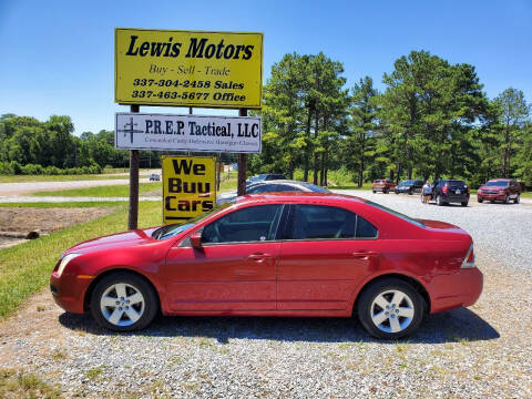 2007 Ford Fusion for sale at Lewis Motors LLC in Deridder LA