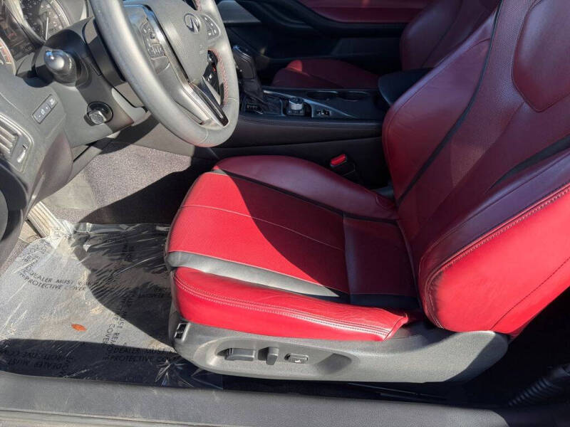 2022 Infiniti Q60 Red Sport 400