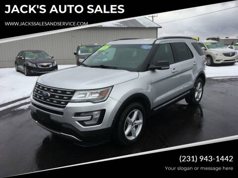 2016 Ford Explorer for sale at JACK'S AUTO SALES in Traverse City MI