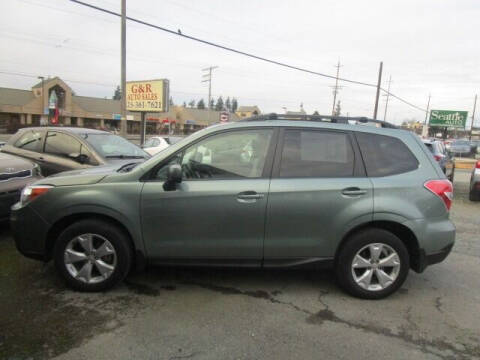 2016 Subaru Forester for sale at G&R Auto Sales in Lynnwood WA