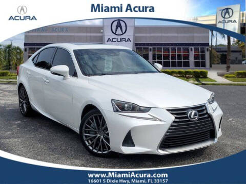 2017 Lexus IS 200t for sale at MIAMI ACURA in Miami FL