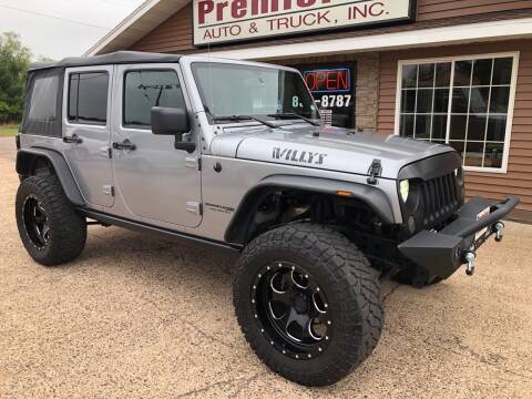 2017 Jeep Wrangler Unlimited for sale at Premier Auto & Truck in Chippewa Falls WI