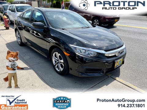 2018 Honda Civic for sale at Proton Auto Group in Yonkers NY