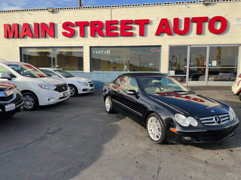 2009 Mercedes-Benz CLK for sale at Main Street Auto in Vallejo CA