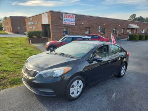 2015 Kia Forte for sale at ARA Auto Sales in Winston-Salem NC