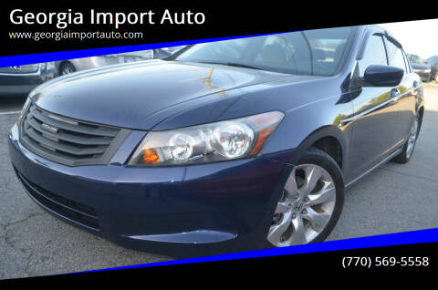 2009 Honda Accord for sale at Georgia Import Auto in Alpharetta GA