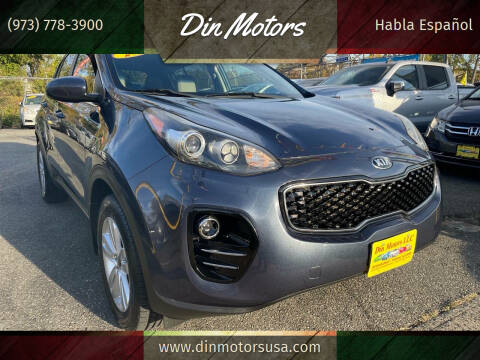 2017 Kia Sportage for sale at Din Motors in Passaic NJ