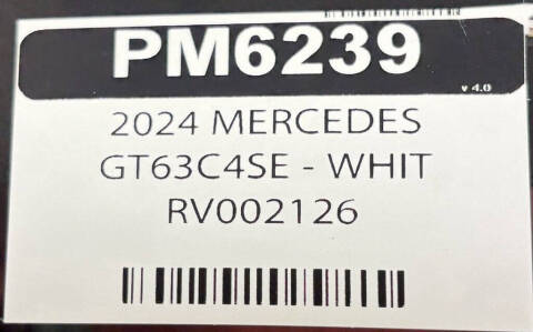 2024 Mercedes-Benz AMG GT 63 S E Performance