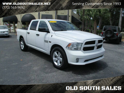 2016 RAM 1500 for sale at OLD SOUTH SALES in Vero Beach FL