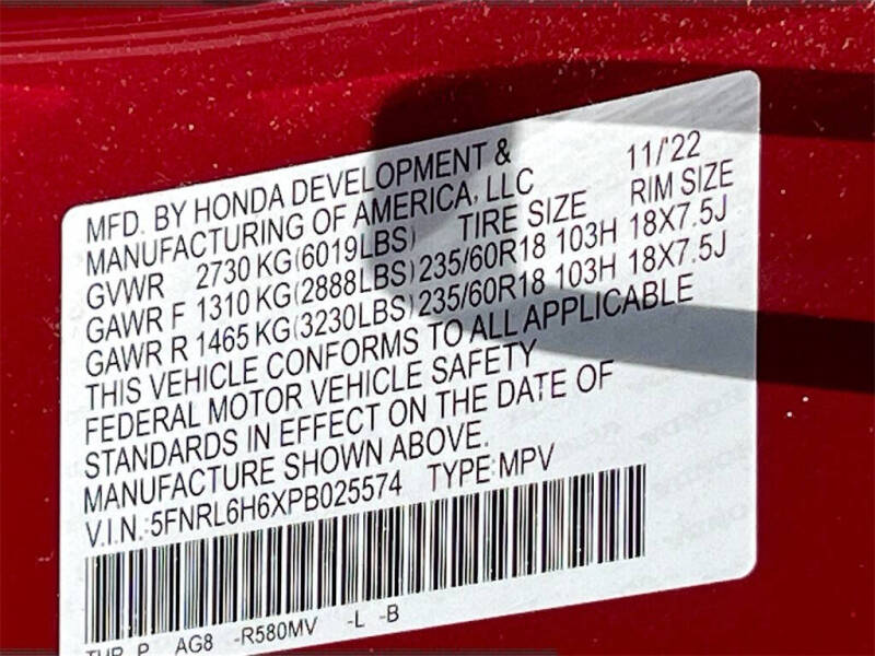 2023 Honda Odyssey EX-L