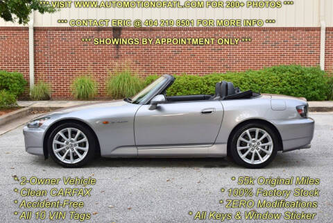 2006 Honda S2000 for sale at Automotion Of Atlanta in Conyers GA