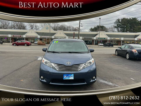2017 Toyota Sienna for sale at Best Auto Mart in Weymouth MA