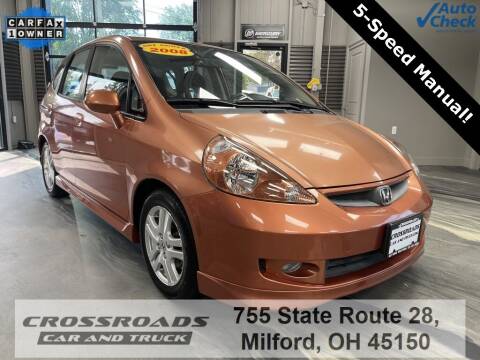 2008 Honda Fit for sale at Crossroads Car & Truck in Milford OH