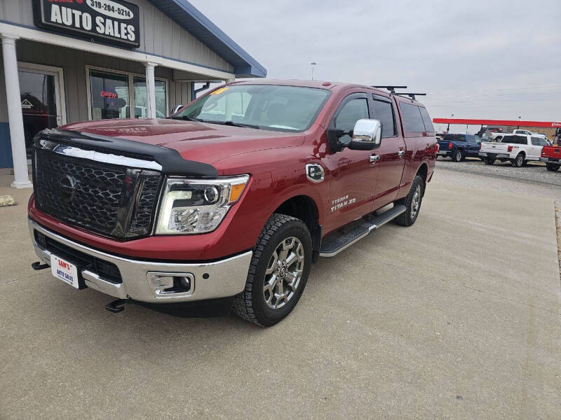 2018 Nissan Titan XD for sale at Sam's Auto Sales in Mount Pleasant IA