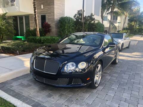 2012 Bentley Continental for sale at CARSTRADA in Hollywood FL