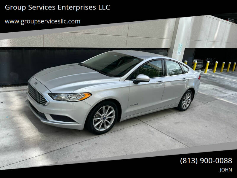 2017 Ford Fusion Hybrid for sale at Group Services Enterprises LLC in Tampa FL