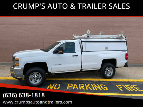 2017 Chevrolet Silverado 2500HD for sale at CRUMP'S AUTO & TRAILER SALES in Crystal City MO