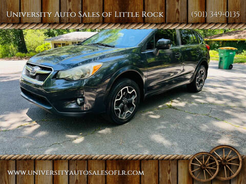 2013 Subaru XV Crosstrek for sale at University Auto Sales of Little Rock in Little Rock AR