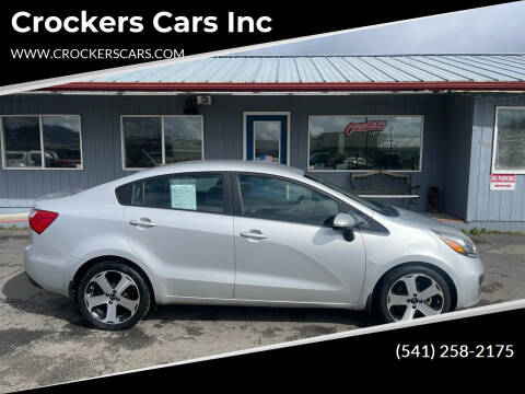 2015 Kia Rio for sale at Crockers Cars Inc in Lebanon OR