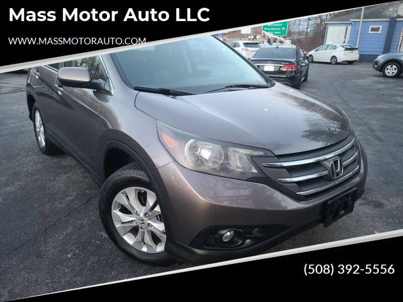 2012 Honda CR-V for sale at Mass Motor Auto LLC in Millbury MA