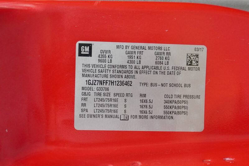 2017 GMC Savana LS 3500