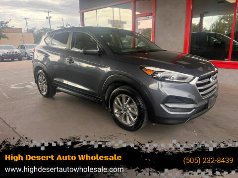 2018 Hyundai Tucson for sale at High Desert Auto Wholesale in Albuquerque NM