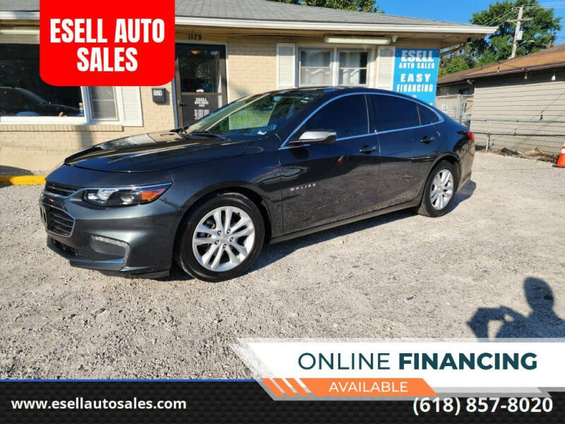 2016 Chevrolet Malibu for sale at ESELL AUTO SALES in Cahokia IL
