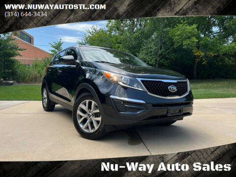 2015 Kia Sportage for sale at Nu-Way Auto Sales in Saint Louis MO