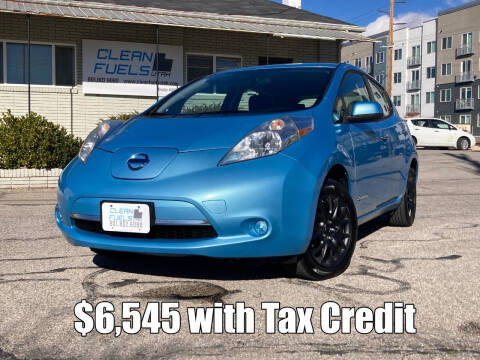 2015 Nissan LEAF for sale at Clean Fuels Utah SLC in Salt Lake City UT