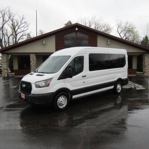 Used 2023 Ford Transit Passenger Van XL with VIN 1FBAX9CG1PKB15903 for sale in Sheridan, WY